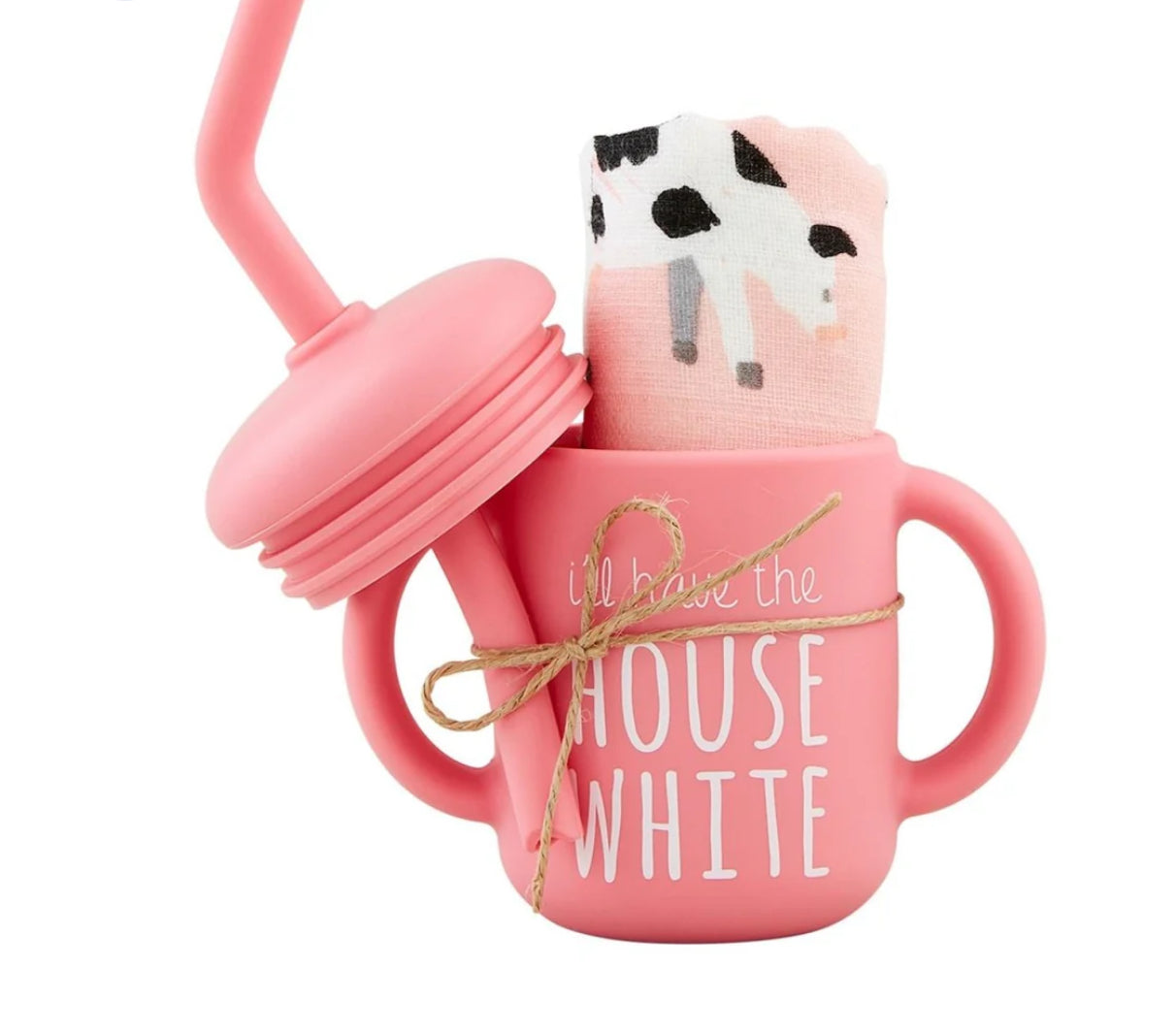 Farm Bib & Cup Set