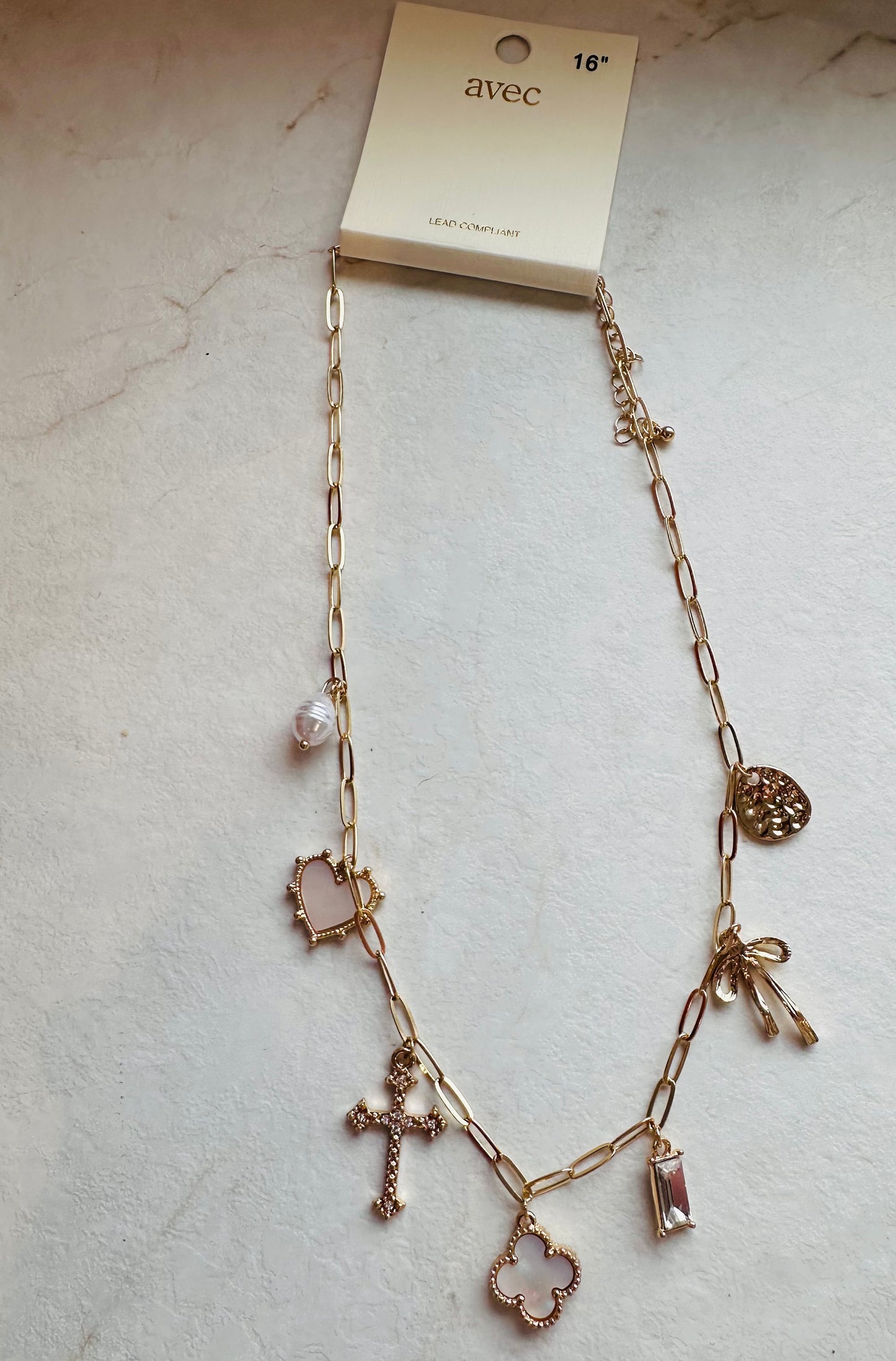 Cross Charm Necklace