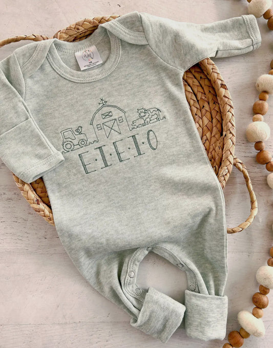 EIEIO Farm Onesie