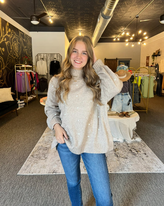 Novie Pom Sweater