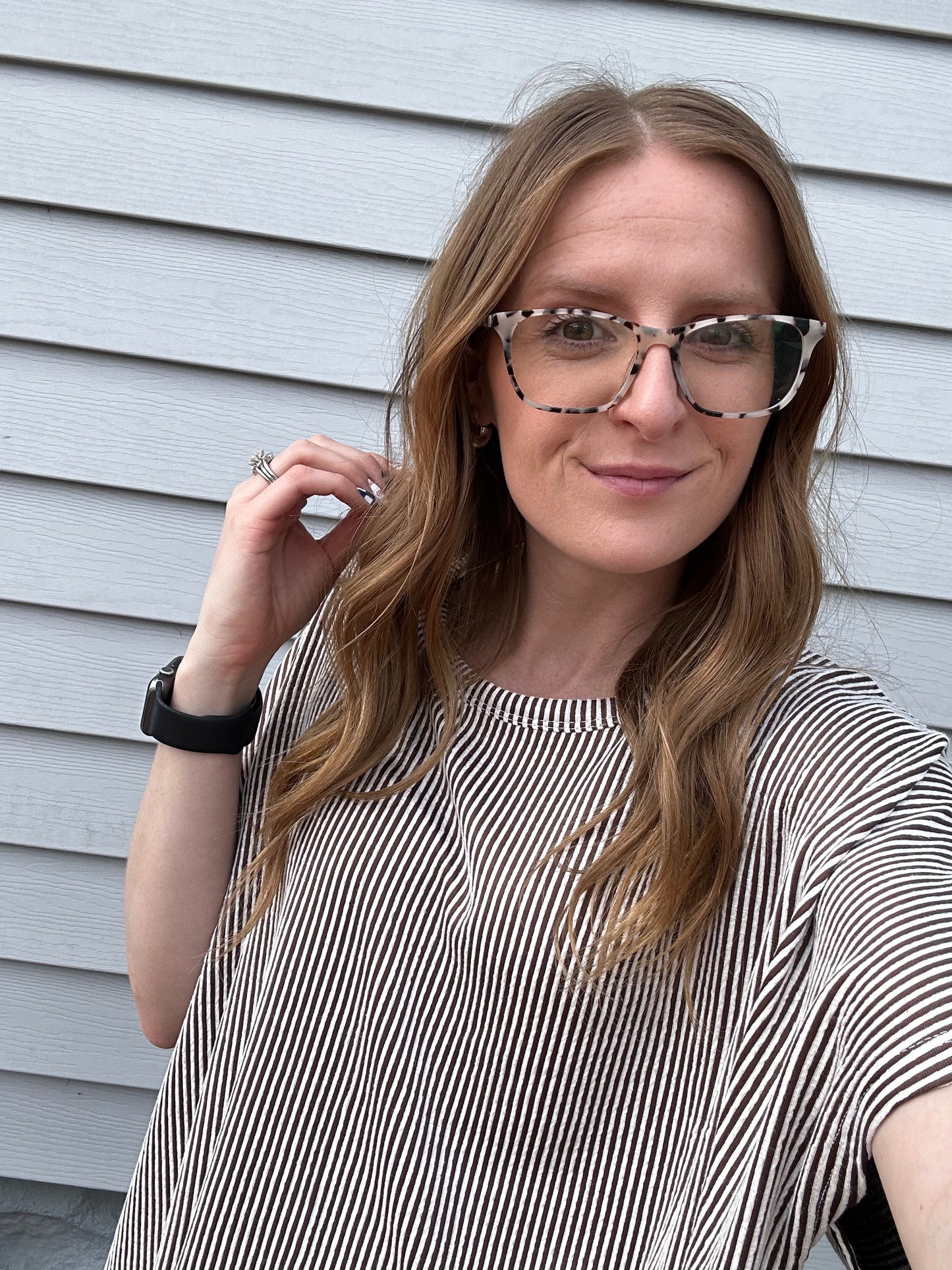 Ribbed Oversized Tee