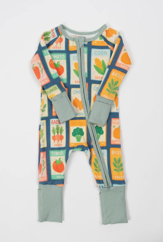 Garden Seed Ribbed Zippy