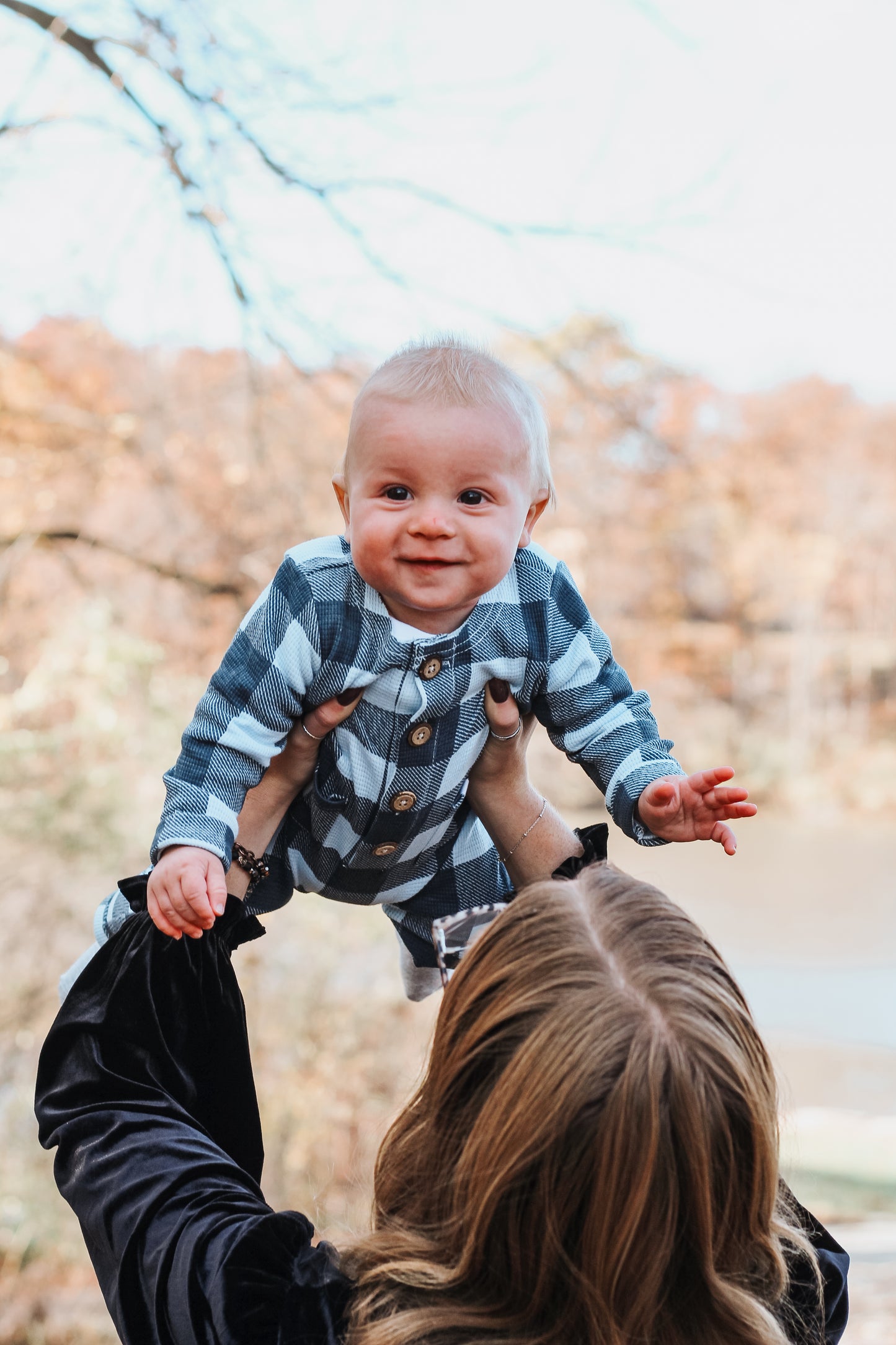 Checkmate- Baby Romper