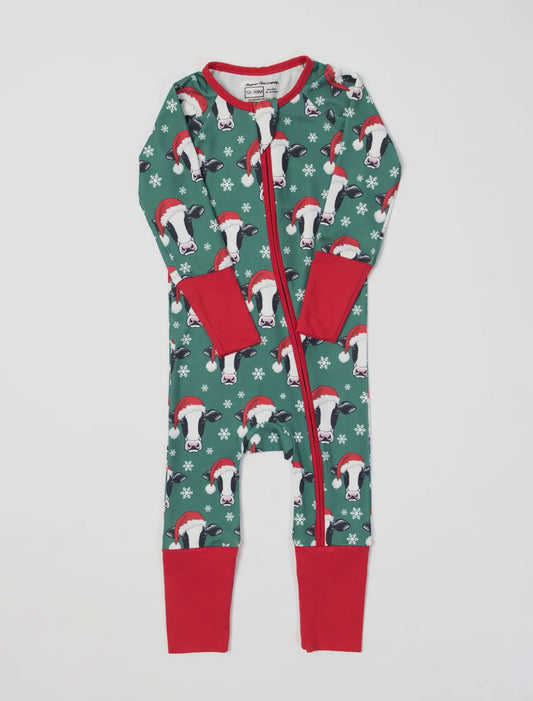 Moooy Christmas Bamboo Zippy