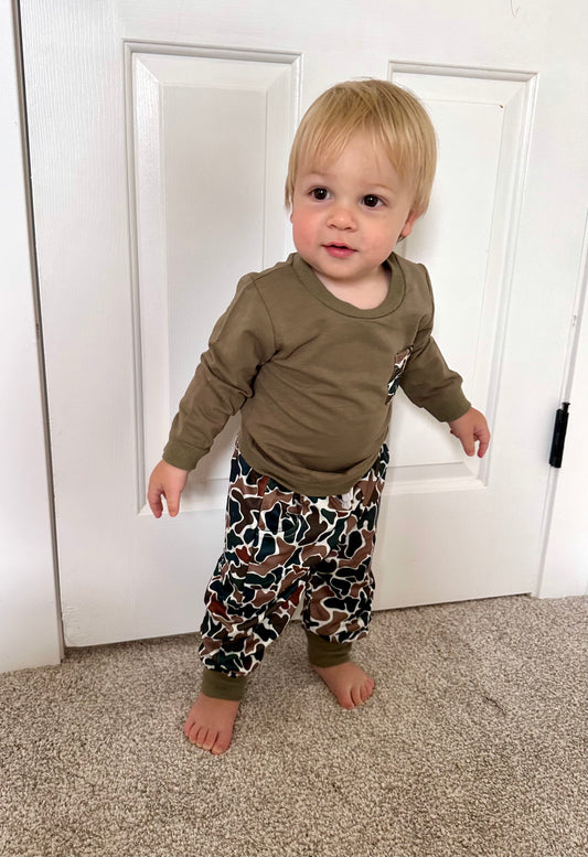 Camo Jogger Set