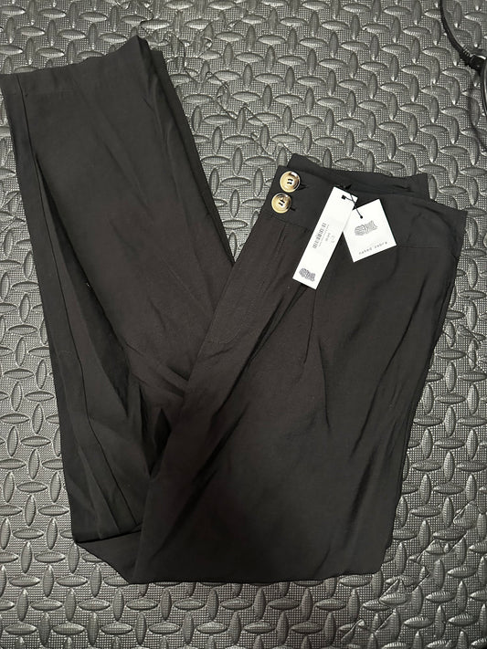Black Button Dress Pant