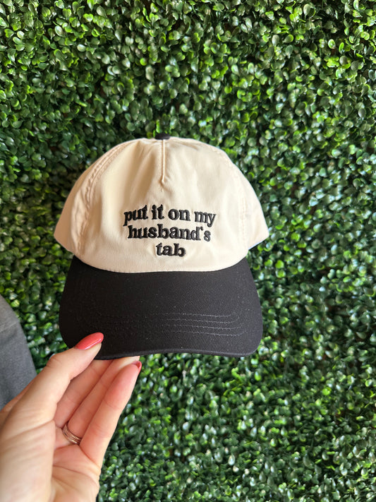 Put it on My Husband's tab