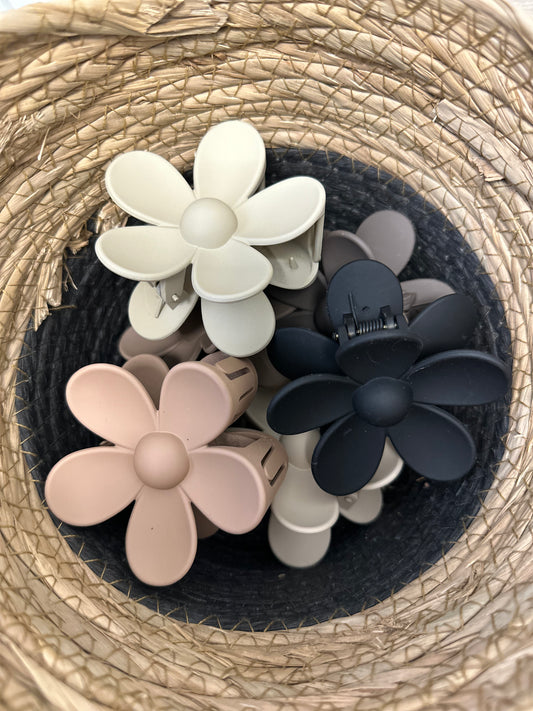 Flower Power Claw Clip