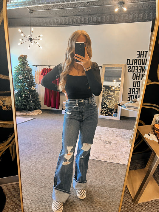 Rawlins 90's Flare- KanCan