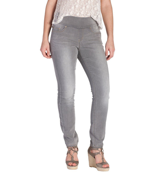 High Rise Gray Skinny Jeans